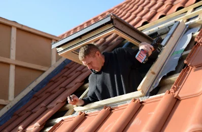 Pose de fenêtres de toit Velux à Rustenhart